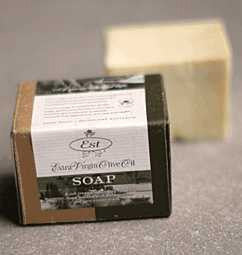 Extra Virgin Olive Oil Chunky Soap Block in Card Box