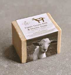 Fresh Goats Milk and Honey Chunky Soap Block